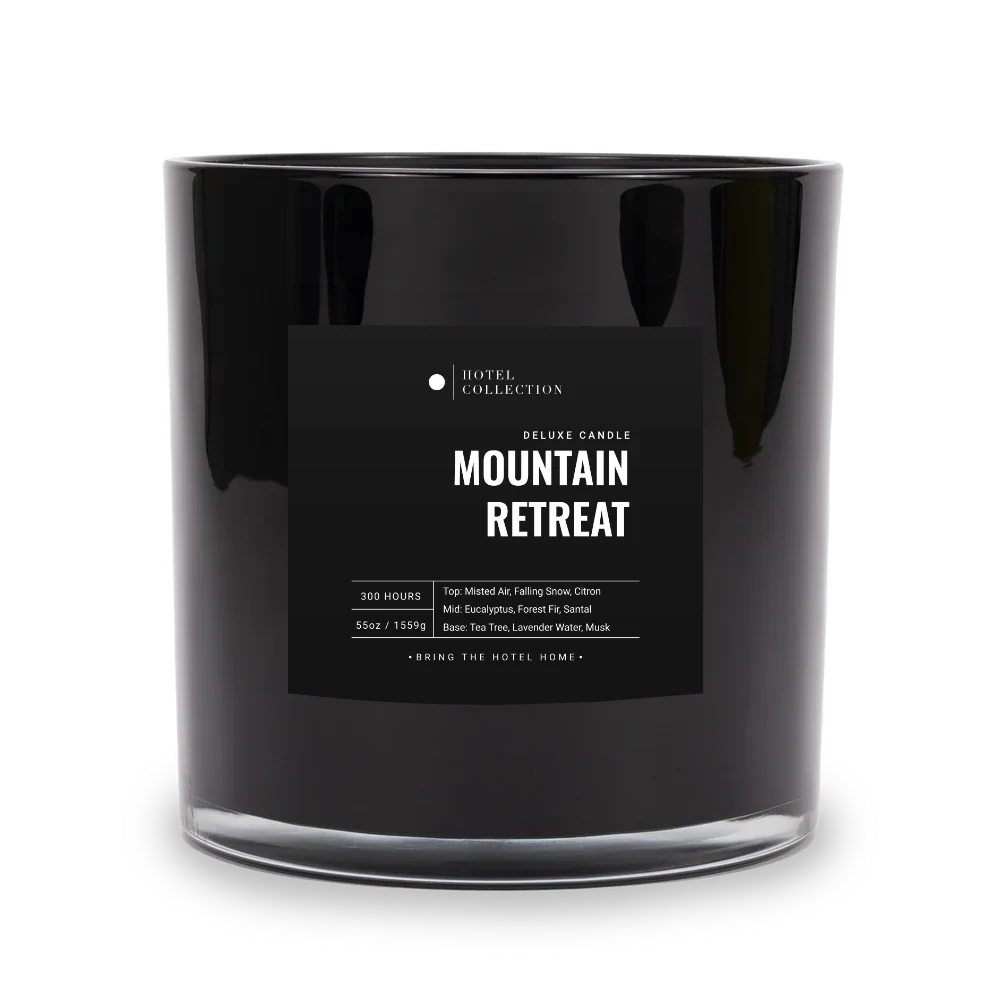 Deluxe Mountain Retreat Candle