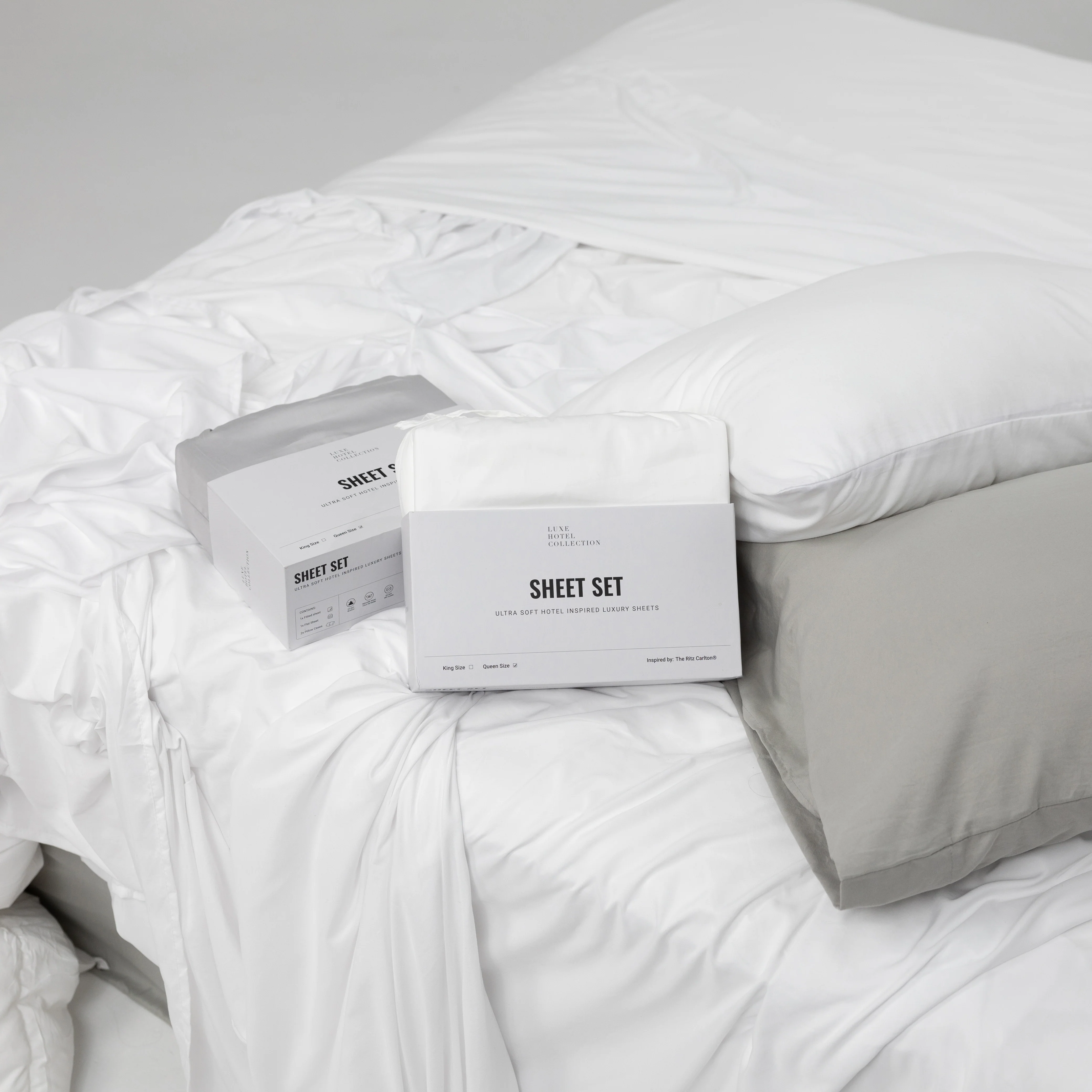 Sateen Cotton Nightfall Sheet Set - Image 6