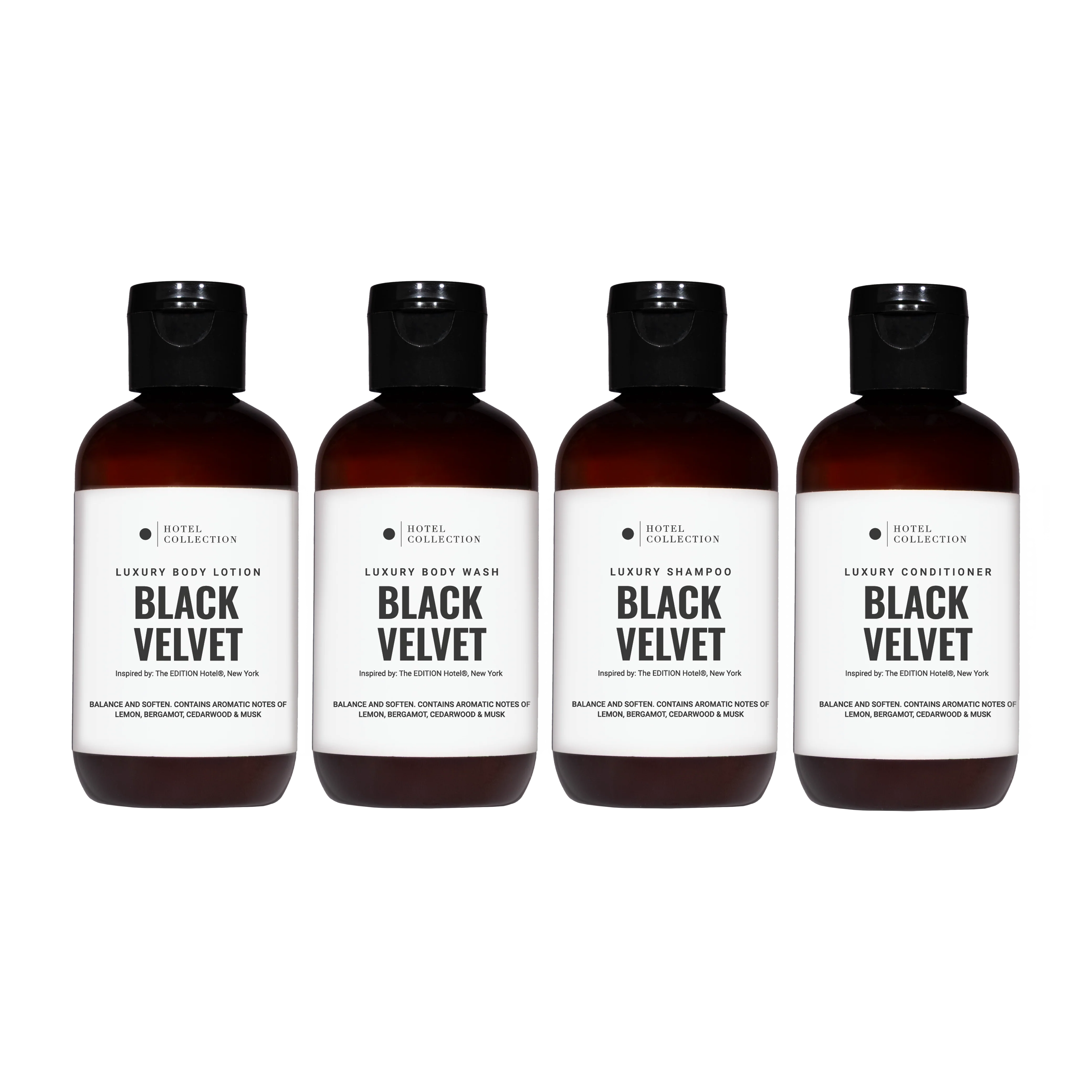 Hotel Collection – Luxury Hotel-Inspired Travel Set | 100mL Shampoo, Conditioner, Body Wash & Lotion - Image 4