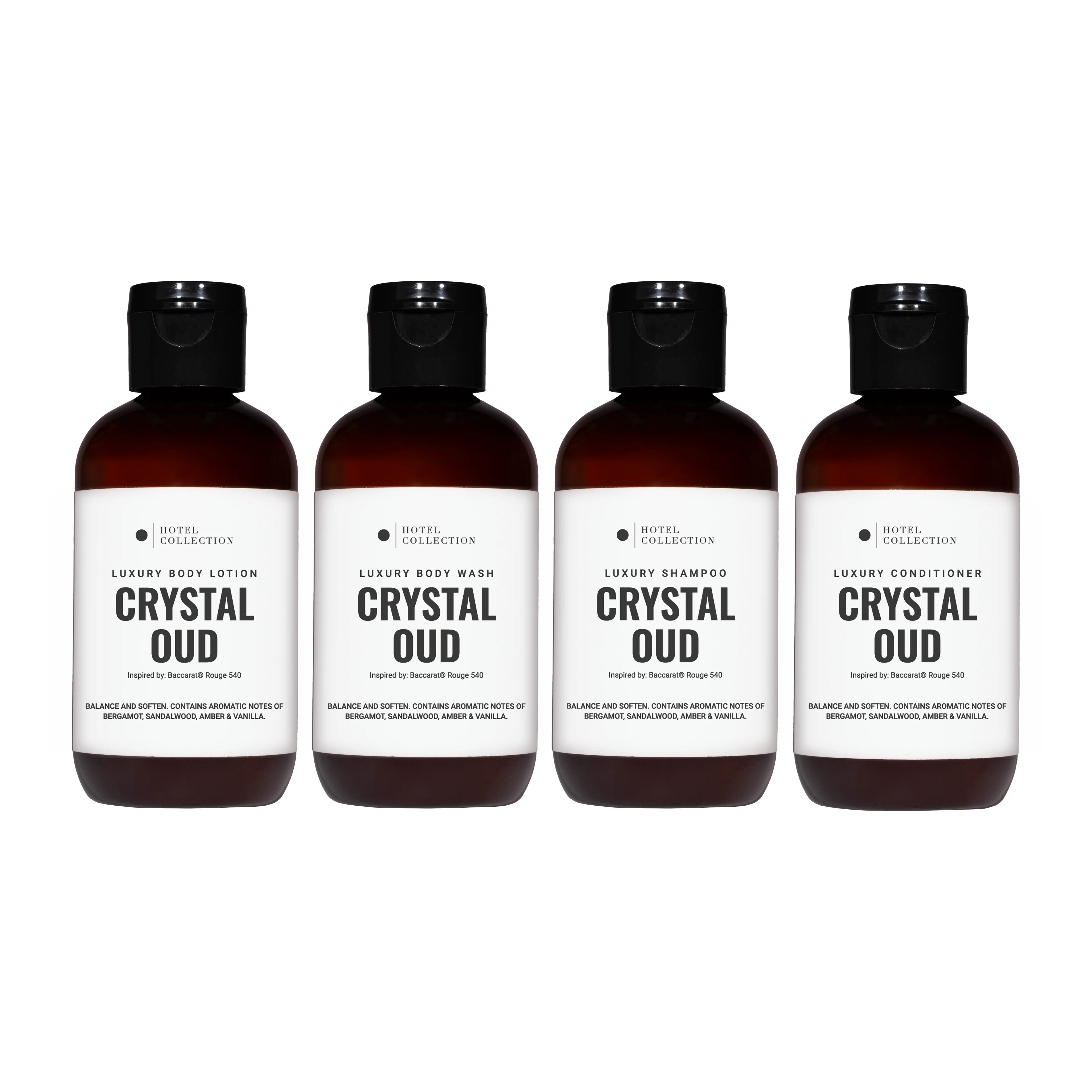 Hotel Collection – Luxury Hotel-Inspired Travel Set | 100mL Shampoo, Conditioner, Body Wash & Lotion - Image 6