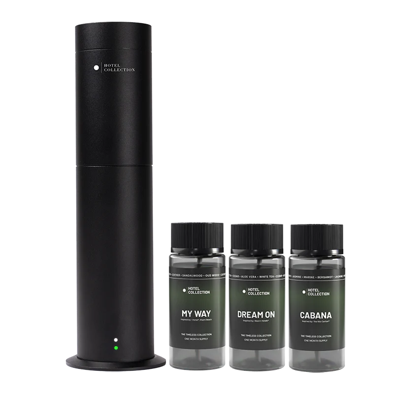 Hotel Collection Studio Pro Scent Diffuser Discovery Kit Cover 600 sq/ft Top 3 Luxury Hotel - Inspired Scents 30ml -Oil