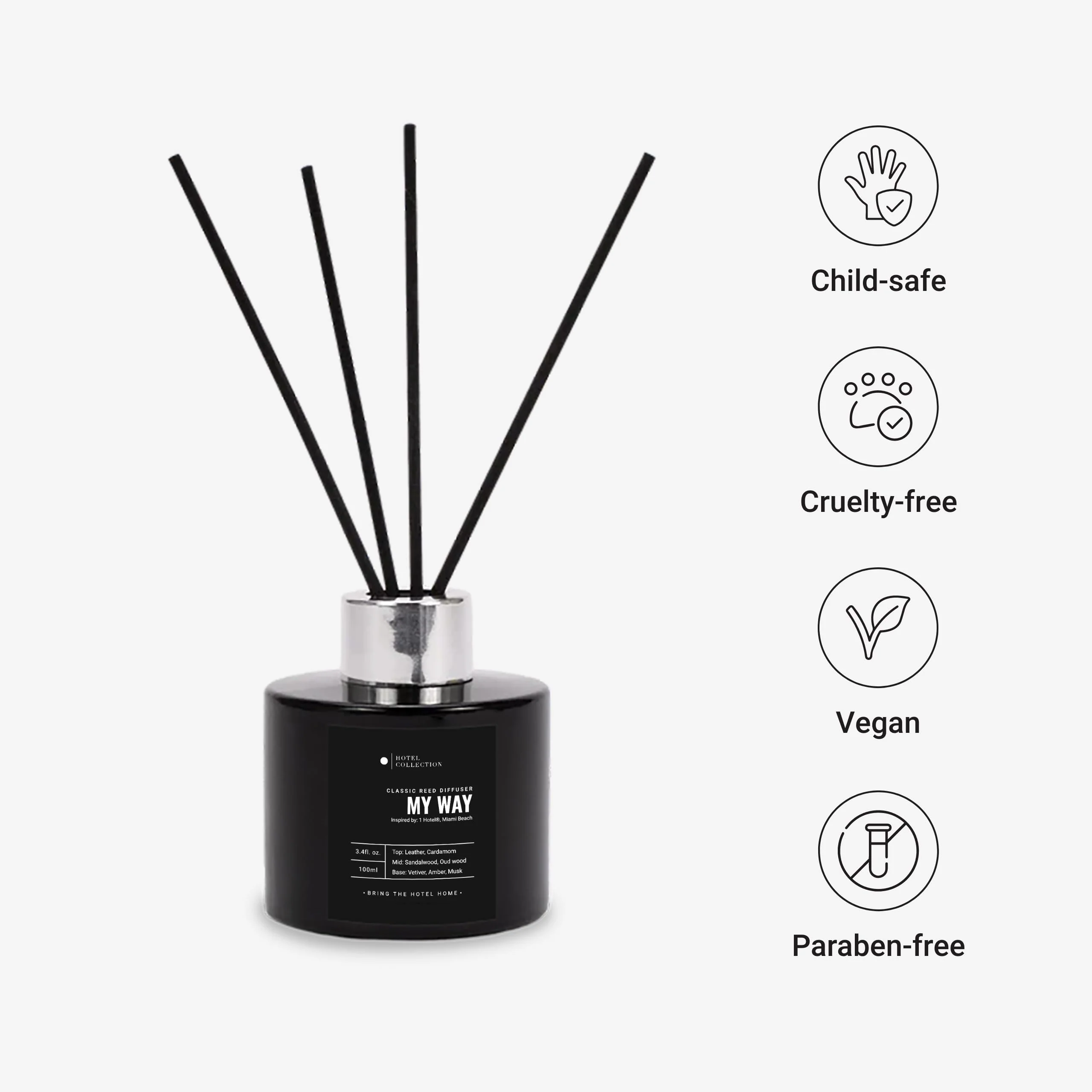 Hotel Collection- Luxury Inspired Reed Diffuser 100ml (3.38 Fl Oz) - Image 21