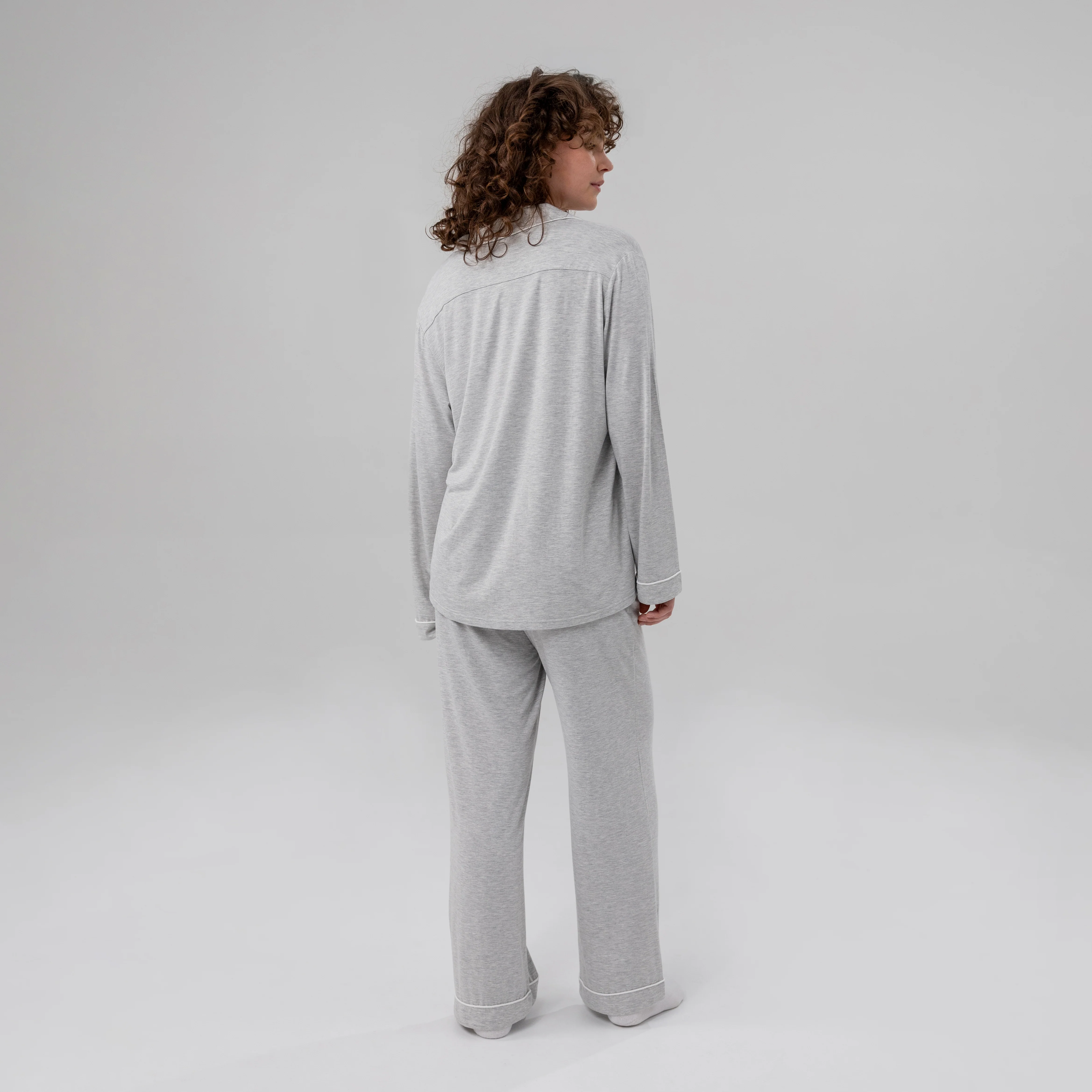 Women's Luxe Bamboo Long PJ Set - Image 7